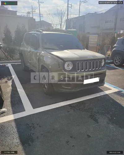 Photo 1 of 16: 2015 Jeep Zip Renegade, VIN 1C4BU0000FPB94367 — Korean insurance auction
