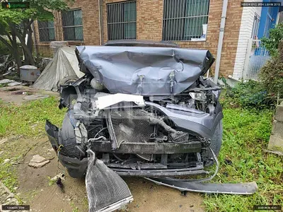 Photo 1 of 25: 2016 Hyundai Tucson, VIN KMHJ2815GHU237804 — Korean insurance auction