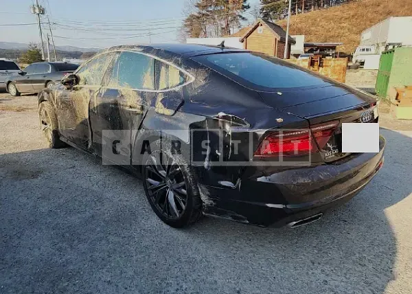 Photo 2 of 9: 2016 Audi A7 50 TDI quattro, VIN WAUZZZ4G2GN014050 — Korean insurance auction