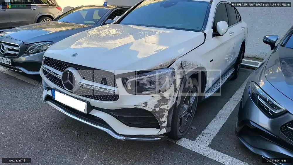 Photo 2 of 10: 2021 Mercedes-Benz GLC 300e 4Matic Coupe, VIN W1N0J5DB4MF981533 — Korean insurance auction