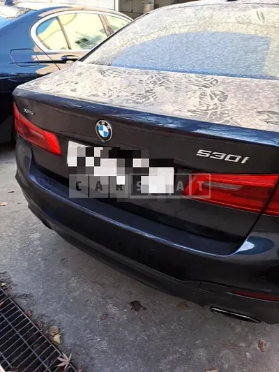 Photo 1 of 25: 2018 BMW 530i xDrive, VIN WBAJD9109JB277521 — Korean insurance auction
