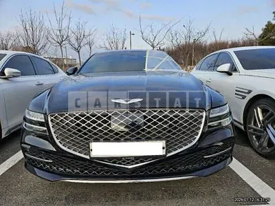 Photo 1 of 33: 2021 Genesis Hyundai G80, VIN KMTGB41CDMU001857 — Korean insurance auction