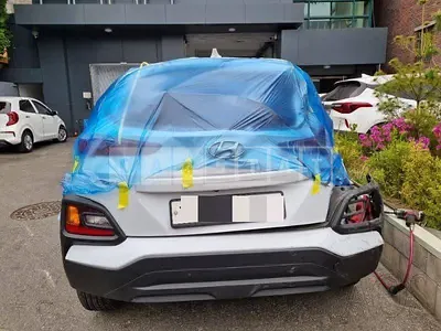 Photo 1 of 55: 2020 Hyundai Kona Hybrid, VIN KMHK381EGLU034379 — Korean insurance auction