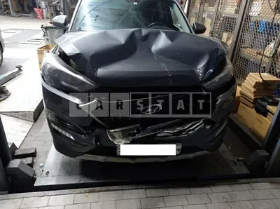 Photo 1 of 12: 2018 Hyundai Tucson, VIN KMHJ2815GJU702230 — Korean insurance auction