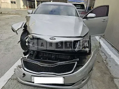 Photo 1 of 6: 2015 Kia K5, VIN KNAGN418BFA566496 — Korean insurance auction