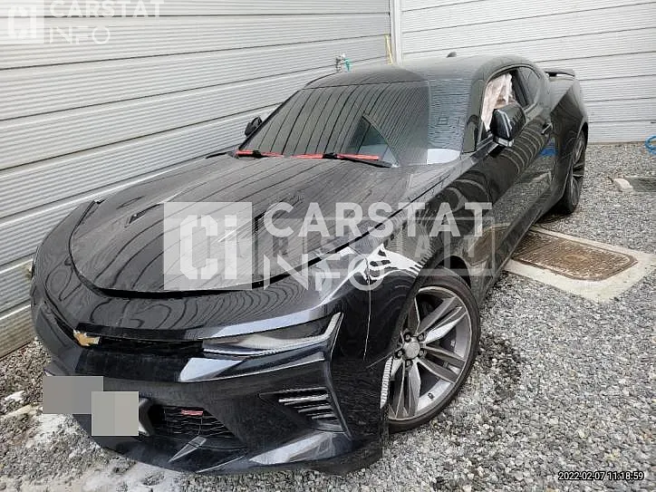 Photo 2 of 35: 2017 Chevrolet Camaro, VIN 1G1F91R76H0156103 — Korean insurance auction