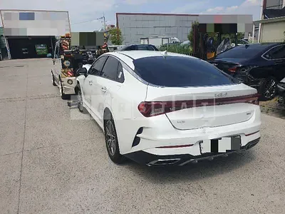 Photo 1 of 26: 2022 Kia K5 Bi-Fuel — Korean insurance auction