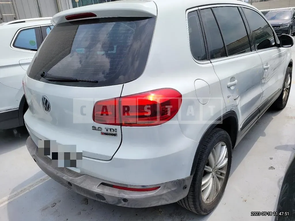 Photo 2 of 7: 2016 Volkswagen Tiguan 2.0 TDI BMT, VIN WVGZZZ5NZGW571525 — Korean insurance auction