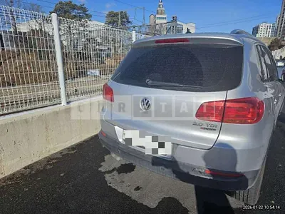 Photo 1 of 11: 2016 Volkswagen Tiguan 2.0 TDI BMT, VIN WVGZZZ5NZGW545043 — Korean insurance auction
