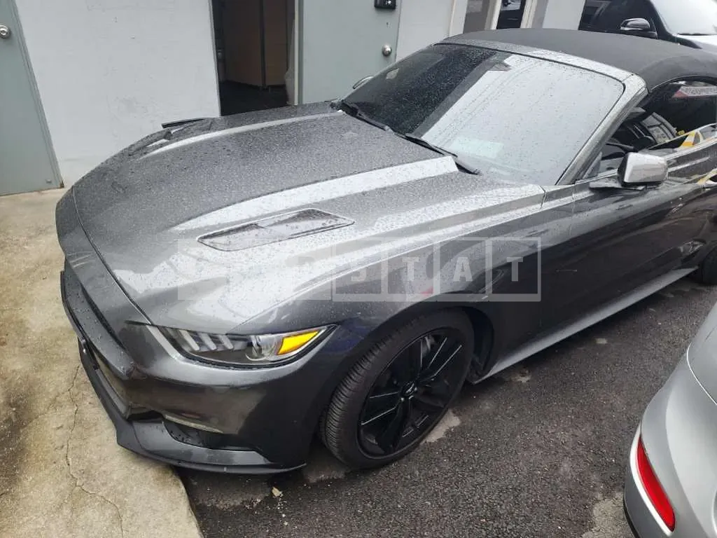Photo 2 of 10: 2017 Ford Mustang 2.3 Convertible — Korean insurance auction