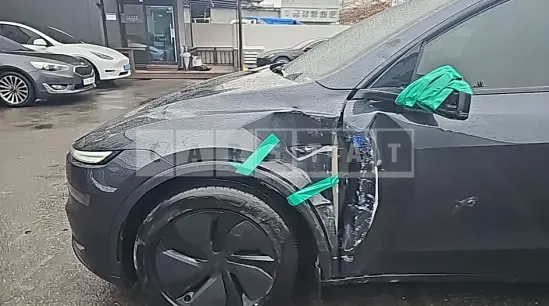 Photo 2 of 8: 2025 Tesla Model Y LongRange — Korean insurance auction