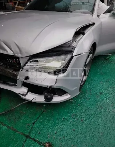 Photo 1 of 9: 2015 Audi A7 45 TDI quattro, VIN WAUZZZ4G9FN022287 — Korean insurance auction