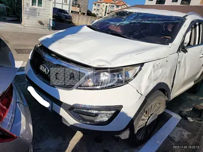 Photo 1 of 11: 2015 Kia Sportage, VIN KNAPC813BFK758976 — Korean insurance auction