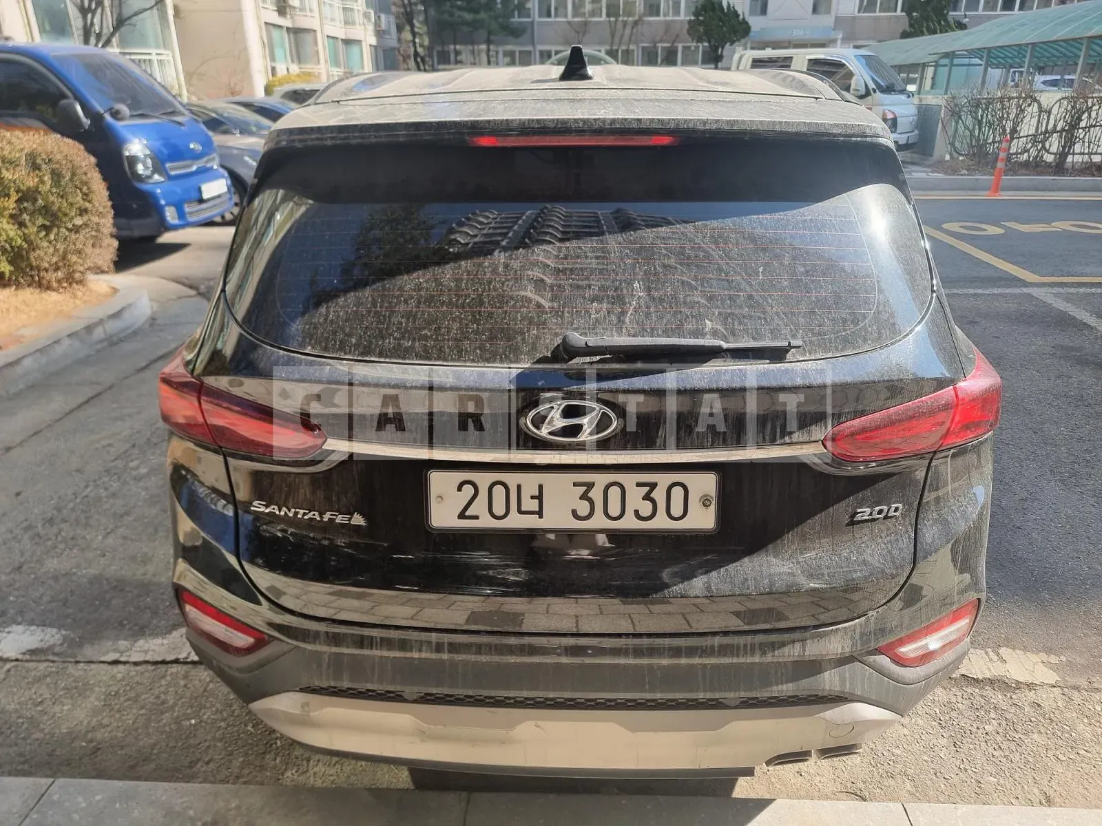 Photo 2 of 7: 2018 Hyundai Santa Fe TM 2.0, VIN KMHS281BBKU065174 — Korean insurance auction