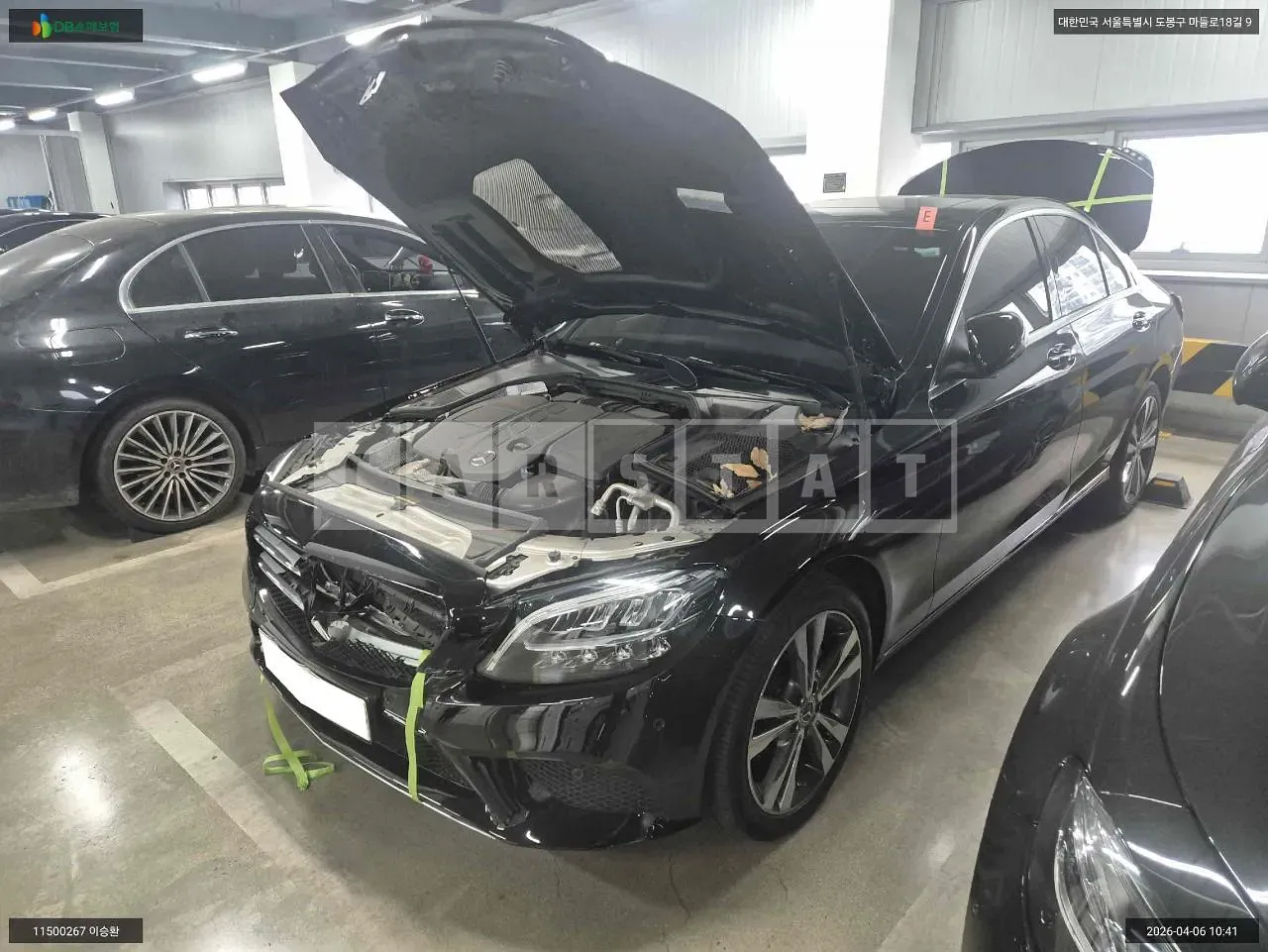 Photo 2 of 34: 2020 Mercedes-Benz C220 d, VIN W1KWF1FB8LR582667 — Korean insurance auction