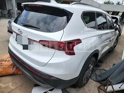 Photo 1 of 23: 2022 Hyundai Santa Fe, VIN KMHS381LGNU436677 — Korean insurance auction