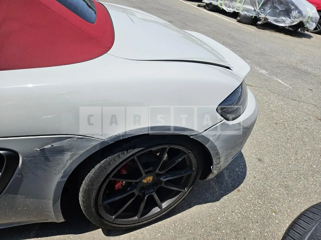 Photo 2 of 18: 2021 Porsche 718 Boxster GTS 4.0, VIN WP0CD2982MS232342 — Korean insurance auction