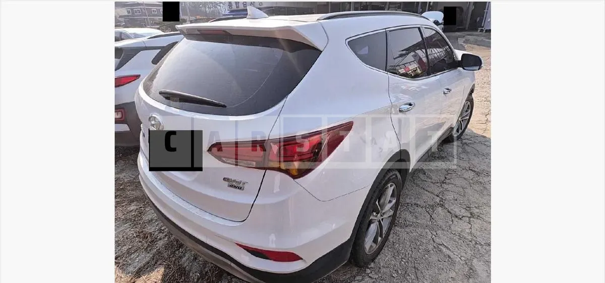 Photo 2 of 13: 2016 Hyundai Santa Fe DM Diesel — Korean insurance auction