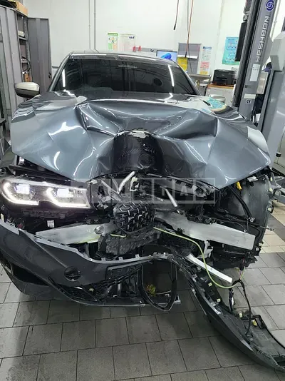 Photo 1 of 15: 2021 BMW M340i, VIN WBA5U7106NFL92114 — Korean insurance auction