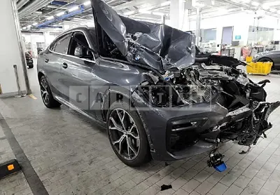 Photo 1 of 29: 2021 BMW X6 xDrive 40i, VIN WBACY6106M9G39301 — Korean insurance auction