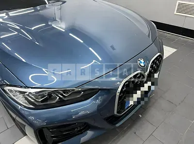 Photo 1 of 43: 2021 BMW 420i Convertible, VIN WBA71AT06MCH27628 — Korean insurance auction