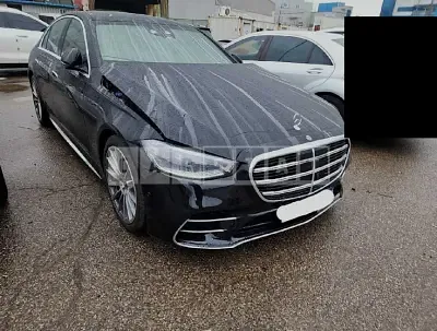 Photo 1 of 9: 2023 Mercedes-Benz S400 d 4Matic, VIN W1K6F3DB8PA187620 — Korean insurance auction