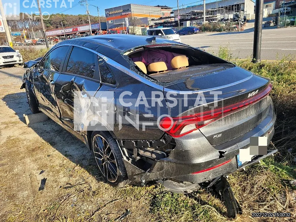 Photo 2 of 9: 2021 Kia K5 1. — Korean insurance auction