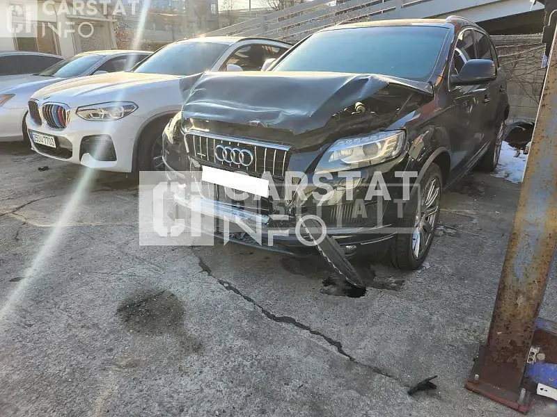 Photo 2 of 8: 2015 Audi Q7 35 TDI quattro, VIN WAUZZZ4L6FD019981 — Korean insurance auction