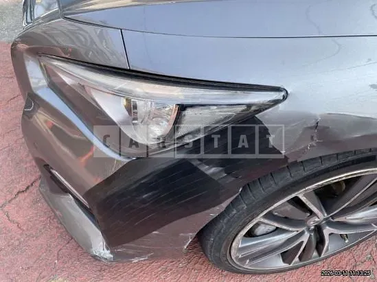 Photo 2 of 12: 2016 Infiniti Q50S Hybrid, VIN JNKAV71E5GM560011 — Korean insurance auction