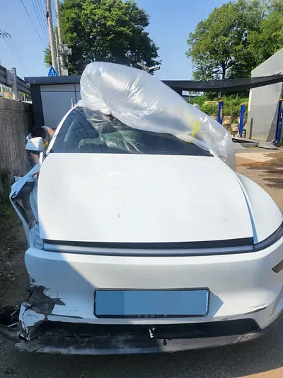 Photo 1 of 22: 2026 Tesla Model Y RWD — Korean insurance auction