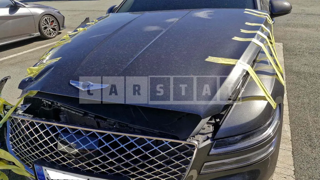 Photo 2 of 28: 2023 Genesis G80, VIN KMTGC41DDRU226612 — Korean insurance auction
