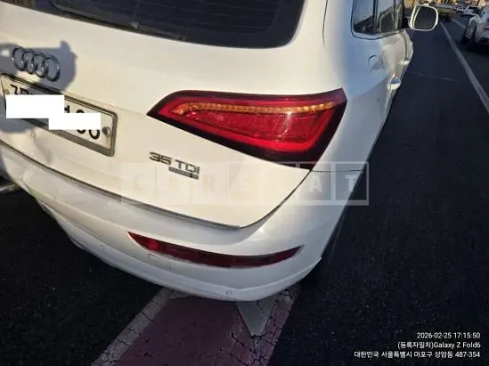 Photo 2 of 6: 2016 Audi Q5 35 TDI quattro, VIN WAUZZZ8R6GA035390 — Korean insurance auction