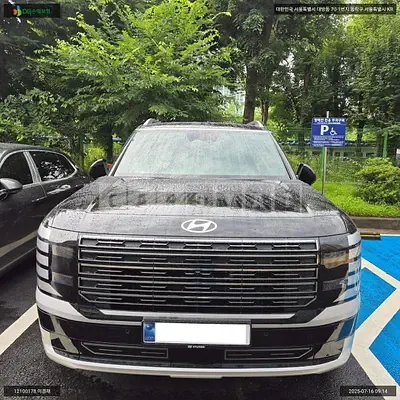 Photo 1 of 10: 2025 Hyundai Palisade Hybrid, VIN KMHRK81ADTU015392 — Korean insurance auction