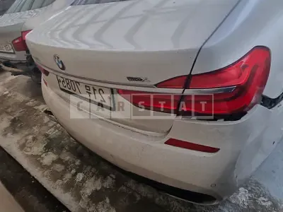 Photo 1 of 9: 2017 BMW 740d xDrive, VIN WBA7C6108HG760748 — Korean insurance auction