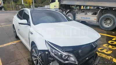 Photo 1 of 10: 2015 Kia K5 2.0, VIN KNAGX411BGA013667 — Korean insurance auction