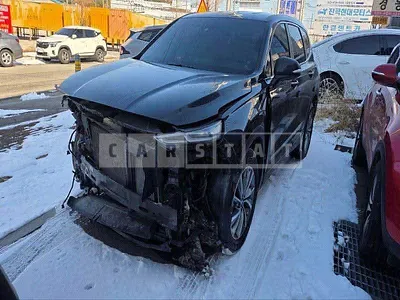 Photo 1 of 10: 2019 Hyundai Santa Fe, VIN KMHS281BBLU231613 — Korean insurance auction