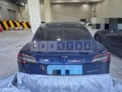 Photo 1 of 13: 2021 Tesla Model 3 Long Range — Korean insurance auction