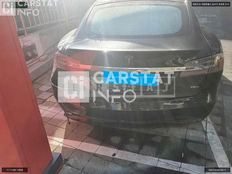 Photo 2 of 25: 2019 Tesla Model S 75d, VIN 5YJSA1E25KF297986 — Korean insurance auction