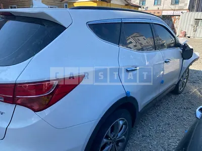 Photo 1 of 5: 2015 Hyundai Santa Fe, VIN KMHSW81UBFU512614 — Korean insurance auction