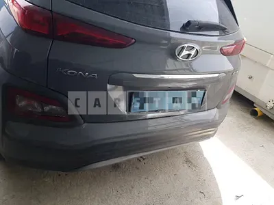 Photo 1 of 13: 2019 Hyundai Kona Electric, VIN KMHK381GFKU042121 — Korean insurance auction
