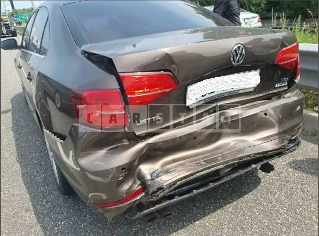 Photo 2 of 3: 2015 Volkswagen Jetta 2.0 TDI BMT Premium, VIN WVWZZZ16ZFM031027 — Korean insurance auction