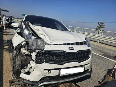 Photo 1 of 10: 2015 Kia Sportage, VIN KNAPM813BGK011096 — Korean insurance auction