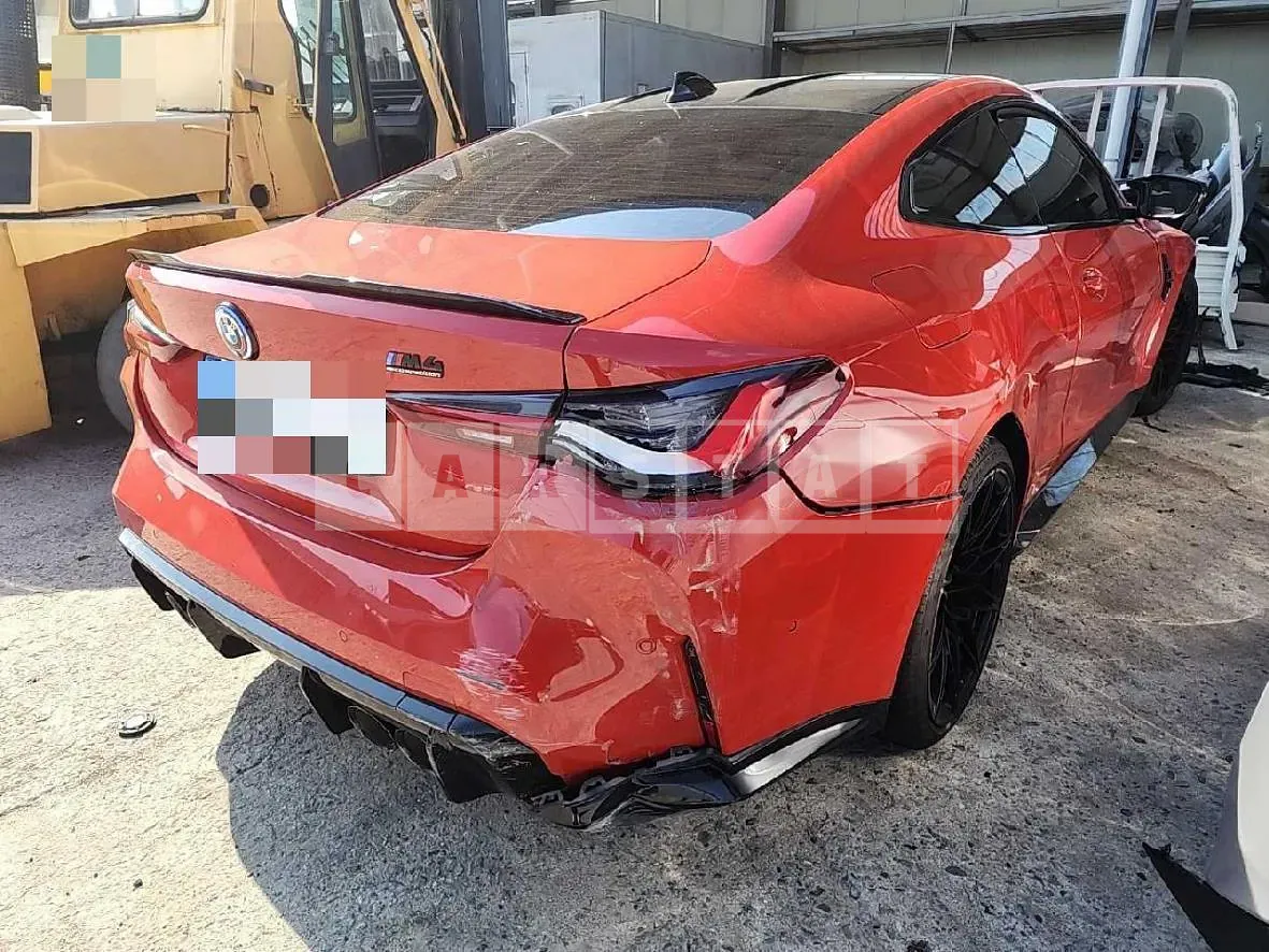 Photo 2 of 25: 2022 BMW M4 Competition M xDrive, VIN WBS41AZ08NCK63570 — Korean insurance auction