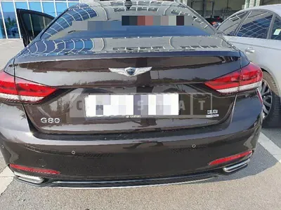 Photo 1 of 52: 2018 Genesis G80, VIN KMHGN41EDJU279272 — Korean insurance auction