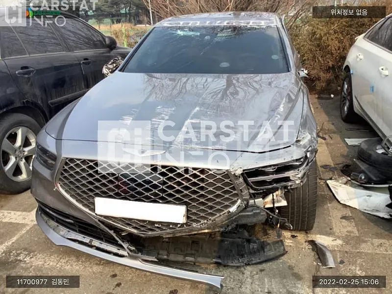 Photo 2 of 16: 2020 Genesis G90, VIN KMHG141DDLU081895 — Korean insurance auction