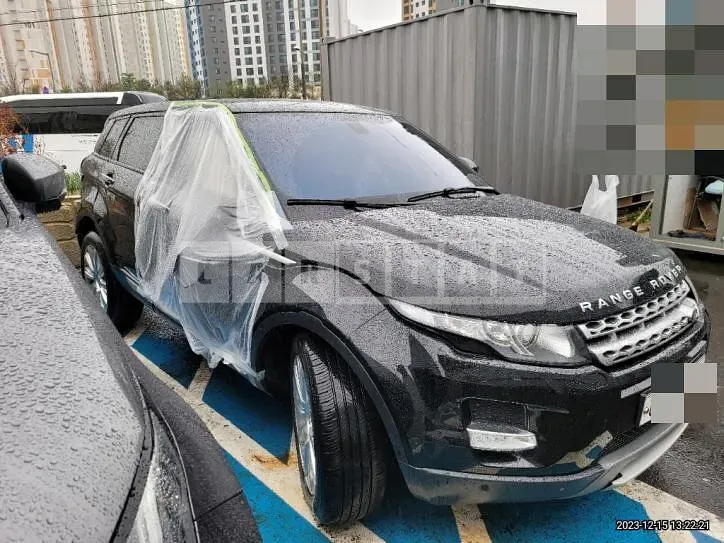 Photo 2 of 4: 2015 Land Rover Range Rover Evoque 2.2d, VIN SALVA2BE3FH047677 — Korean insurance auction