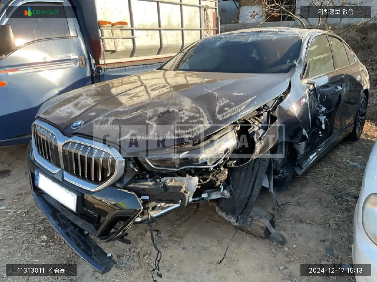Photo 2 of 24: 2024 BMW 520i, VIN WBA21FJ03RCR17806 — Korean insurance auction