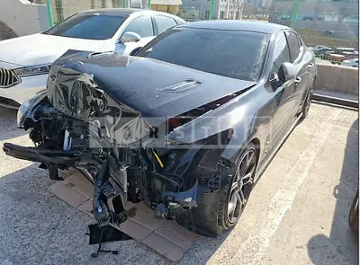 Photo 1 of 23: 2019 Kia Stinger, VIN KNAE751CBKS062844 — Korean insurance auction