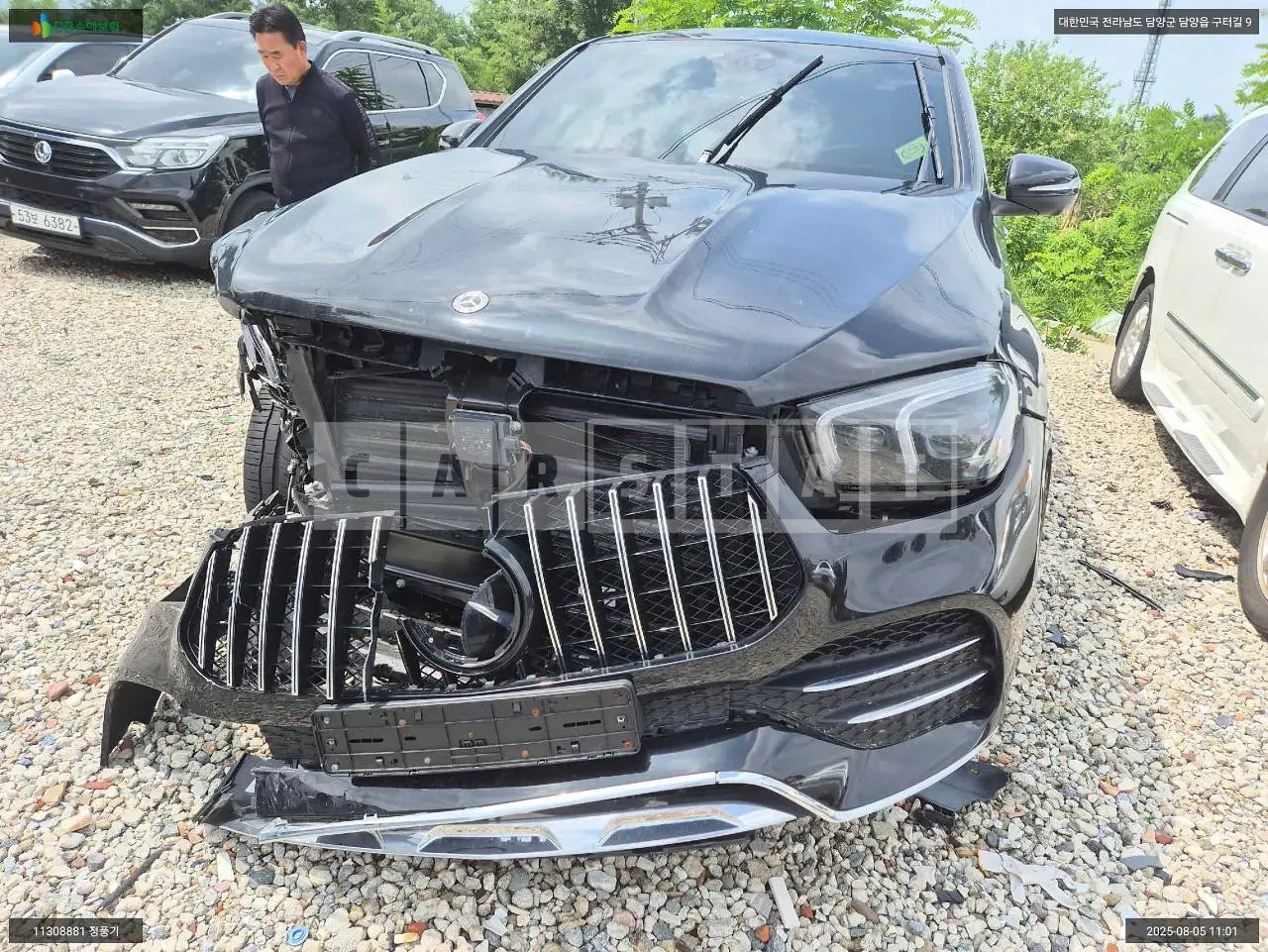 Photo 2 of 12: 2021 Mercedes-Benz GLE400d, VIN W1NFD2DB1MA433728 — Korean insurance auction