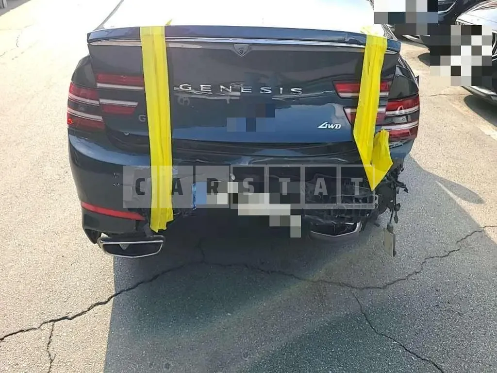 Photo 2 of 84: 2021 Genesis G80 AWD — Korean insurance auction